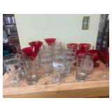 Assorted Glassware Collection