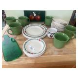 Green Apple Design Dinnerware