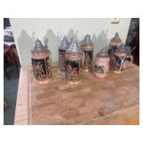 German Beer Stein Collection