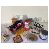 Assorted Decorative Home Items