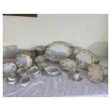 Vintage Floral China Dinnerware Set