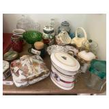 Assorted Decorative Glassware