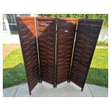 Vintage Wooden Room Divider