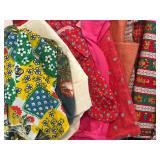 Assorted Vintage Fabric Collection