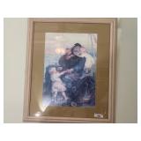 Framed Nautical Themed Print