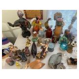 Eclectic Figurine Collection