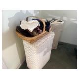 Woven Hampers with Decor Basket