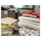 Assorted Linens and Towels
