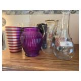 Assorted Decorative Vases