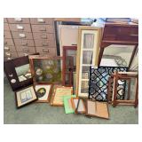 Assorted Vintage Picture Frames