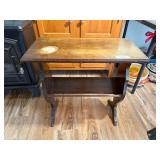 Vintage Wooden Side Table