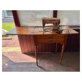 Singer Sewing Machine with Table