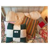 Assorted Decorative Pillows and Full S