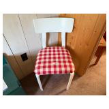 Vintage Checkerboard Chair