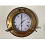 Weimar Nautical Brass Wall Clock