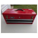 Homak Red Tool Box with Drawers