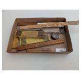 Assorted Vintage Folding Rulers