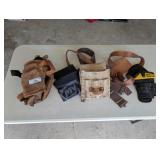 Assorted Tool Belts and Pouches