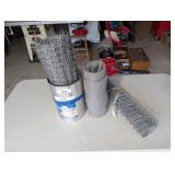 Assortment of Metal Mesh Rolls