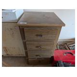Vintage Wooden Four-Drawer Dresser