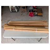 Lot of Wooden Planks and Slats