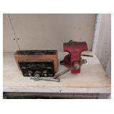 Vintage Wood and Metal Vises