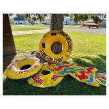 Assorted Water Tubes and Float