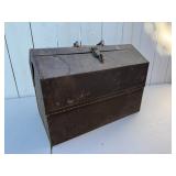 Vintage Metal Tool/Fishing Box