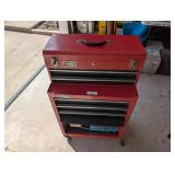 Homak Red Tool Chest on Wheels