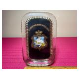 English Vintage Glass Paperweight 1900"s