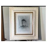 Vintage Framed Portrait 32"