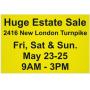 1/2 Price Sunday - South Glastonbury CT Estate Sale