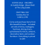 Encore - One Last Day Estate Sale at Beautiful Bloomfield CT Condo