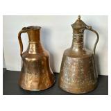 Copper urns