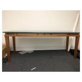 soild maplewood table