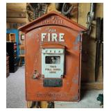 Vintage Gamewell fire box