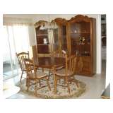 Thomasville DR, Tell City Oak DR Table Chairs