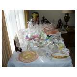 Depression Glass, Orrefors, Crystal Decanters