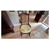 Victorian Cane Back Sewing Rocker