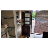 Victorian mahogany étagère
