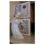 Lladró Porcelain Angel Violin Figurine 1990 Lladro 4959