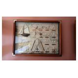 Adderley Posy Nautical Knot Shadow Box