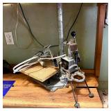Mid-Century Cast Aluminum Drill Press