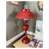 Vintage Tole Lamp