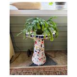 Mosaic Bird Bath