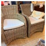 Wonderful, wicker chairs
