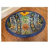 Mexican pottery sink