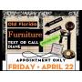 Appointment Only Furniture Sale