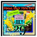 75% Off Final Day in Lake Wales