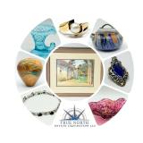 The Collectors Auction: Gold, Silver, Fine Art, Pottery & Hand Blown Glass The Collectors Auction: Gold, Silver, Fine Art, Pottery & Hand Blown Glass